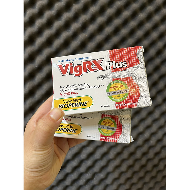 VIGRX PLUS - VIÊN UỐNG TĂNG CƯỜNG SINH LÝ NAM