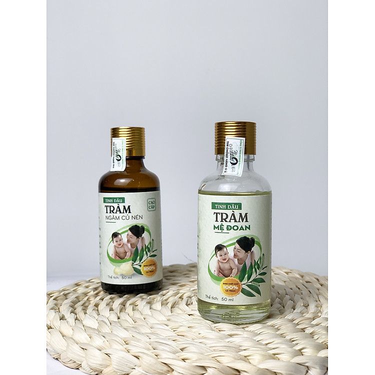 Tinh Dầu Tràm Ngâm Củ Nén Cao Cấp 50ml Chính hãng Giá tốt - Hình ảnh 2