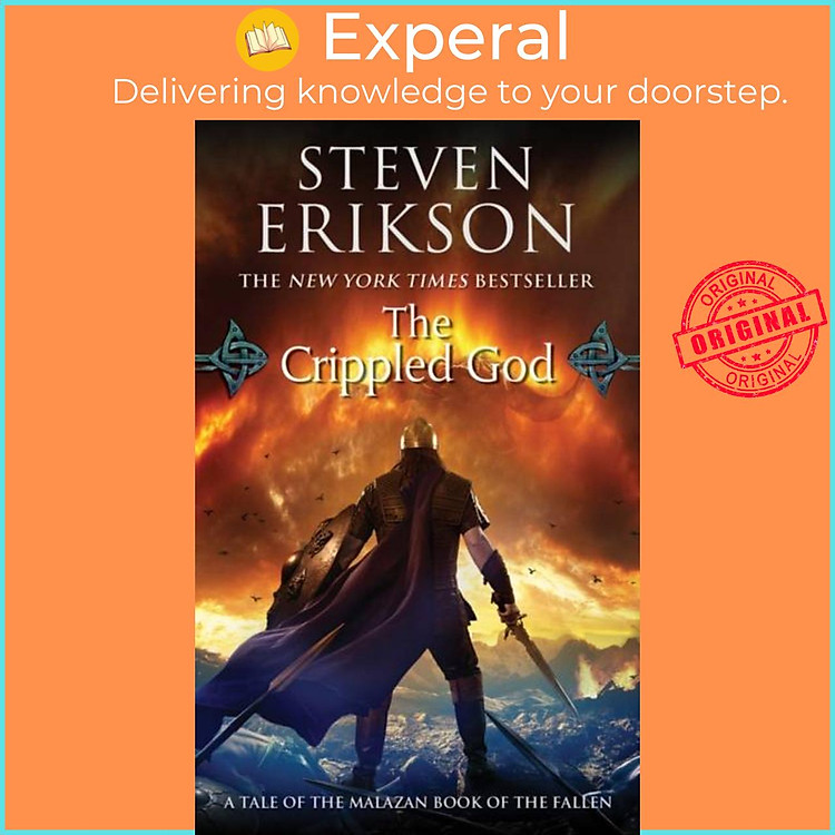 Sách - The Crippled God - Book Ten of The Malazan Book of the Fallen by Steven Erikson (UK edition, paperback)