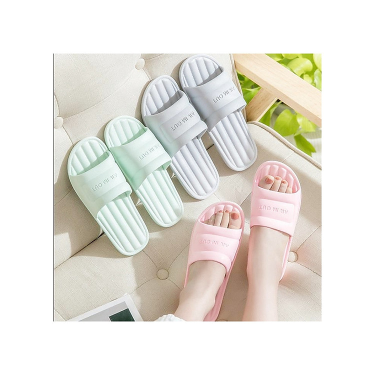 Dép Nhựa Nam Nữ, Dép Đi Trong Nhà Siêu Êm Chống Trơn Trượt - QA3234