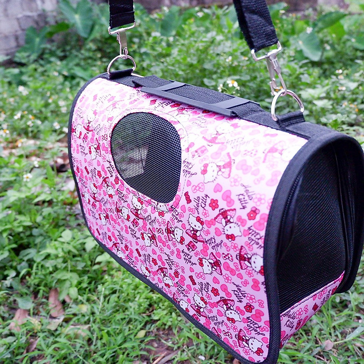Túi Cứng - Túi Vận chuyển chó mèo - thích hợp mọi loại thú cưng MÀU NGẪU NHIÊN