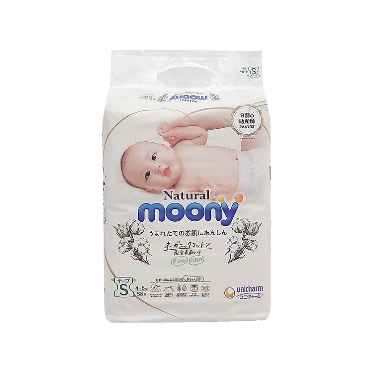 Mua Tã Bỉm Moony Natural Nội Địa Nhật Chính hãng Tiết kiệm - Hình ảnh 3