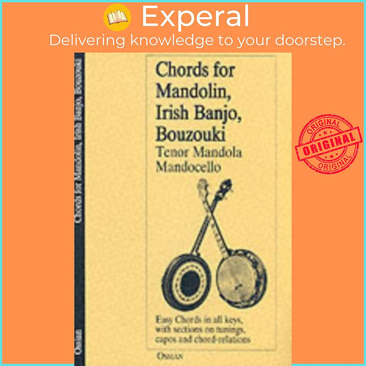 Sách - Chords For Mandolin, Irish Banjo, Bouzouki - Tenor Mandola and Mandocell by John Loesburg (UK edition, paperback)