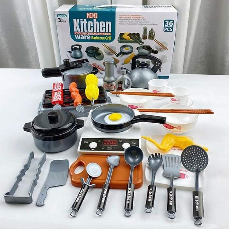 Bộ đồ chơi nấu ăn 36 món cho bé Chính hãng Giá tốt - Hình ảnh 2