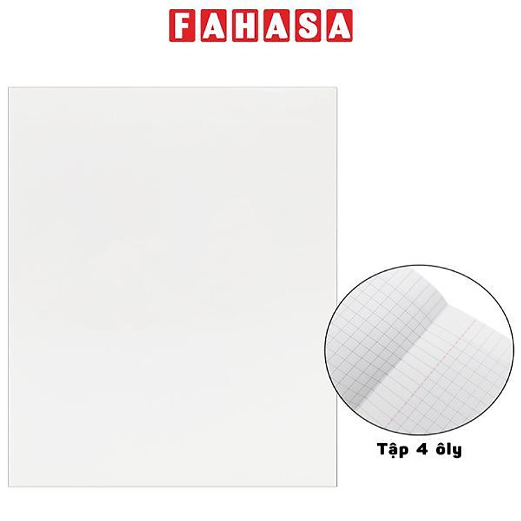 Tập Học Sinh Blank Cover Bìa Kiếng (96 trang, 100gsm)
