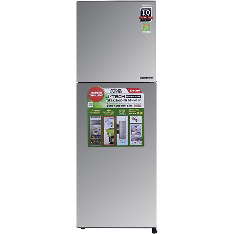 Tủ lạnh Sharp Inverter 224 lít SJ-X251E-SL