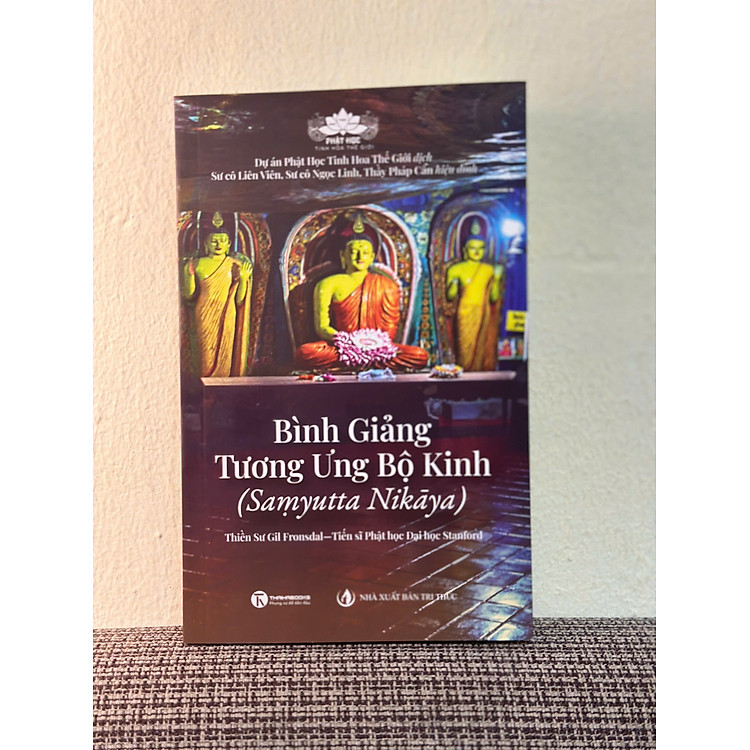 BÌNH GIẢNG TƯƠNG ƯNG BỘ KINH - Thiền sư Gil Fronsdal - NXB Tri Thức - Thái Hà Books