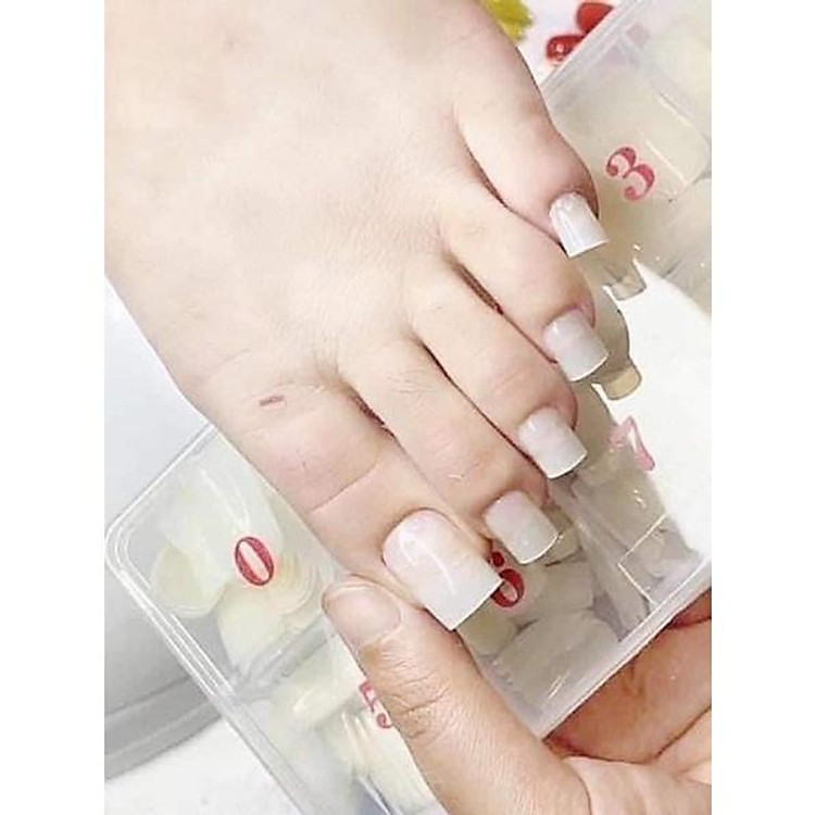Móng Úp Móng Chân Phom Dài 10 số Chuẩn Phom Đẹp Hàng Loại 1
