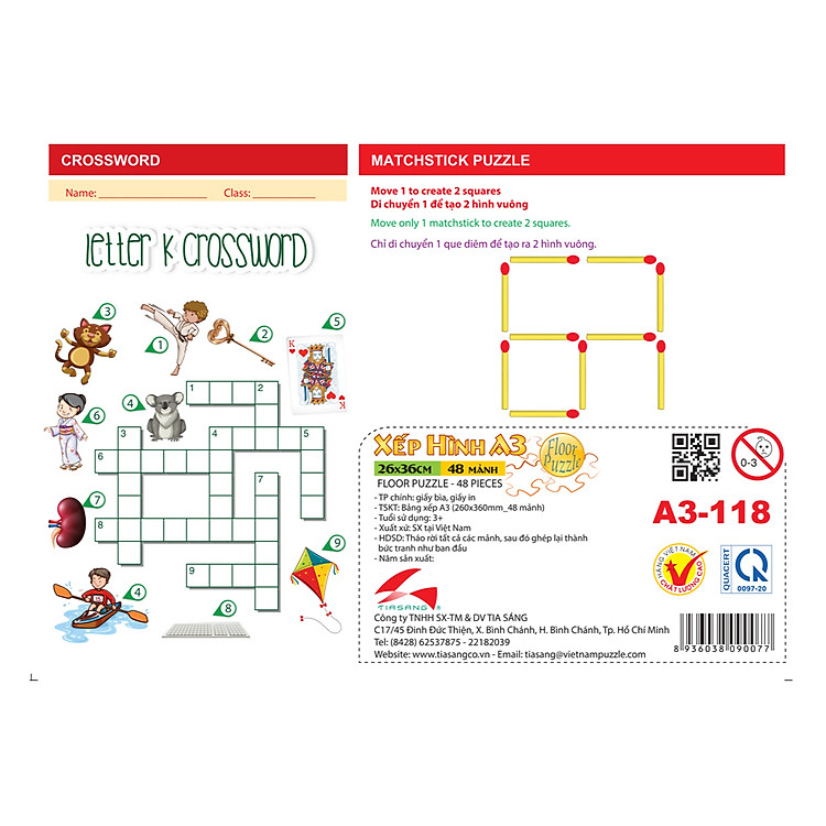 Xếp hình Tia Sáng Alice 48 Mảnh Chính hãng Ưu đãi - Hình ảnh 2