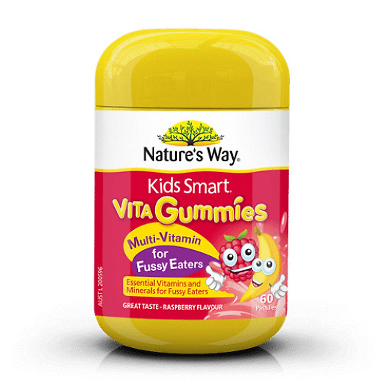 Vitamin tổng hợp cho trẻ biếng ăn Multi Vitamin for Fussy Eaters Nature's Way Úc kích thích ăn ngon miệng, tăng sức đề kháng - OZ Slim Store