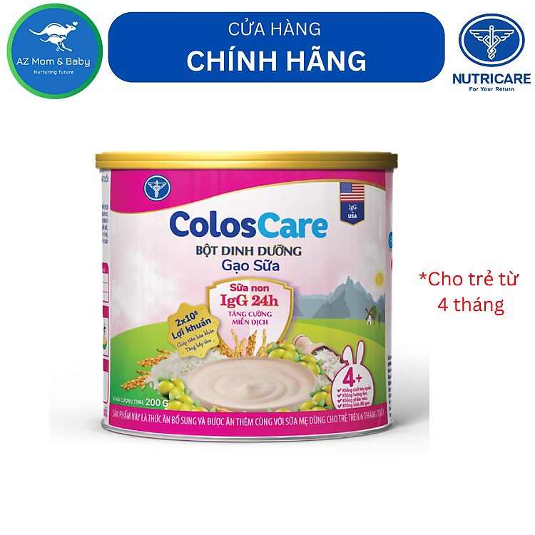 Tham Khảo tại ConCung: Bột dinh dưỡng Nutricare ColosCare 200g , nhận ngay nhiều Ưu đãi