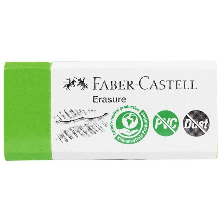 Gôm Tẩy Màu Xanh Lá – Faber-Castell 187350