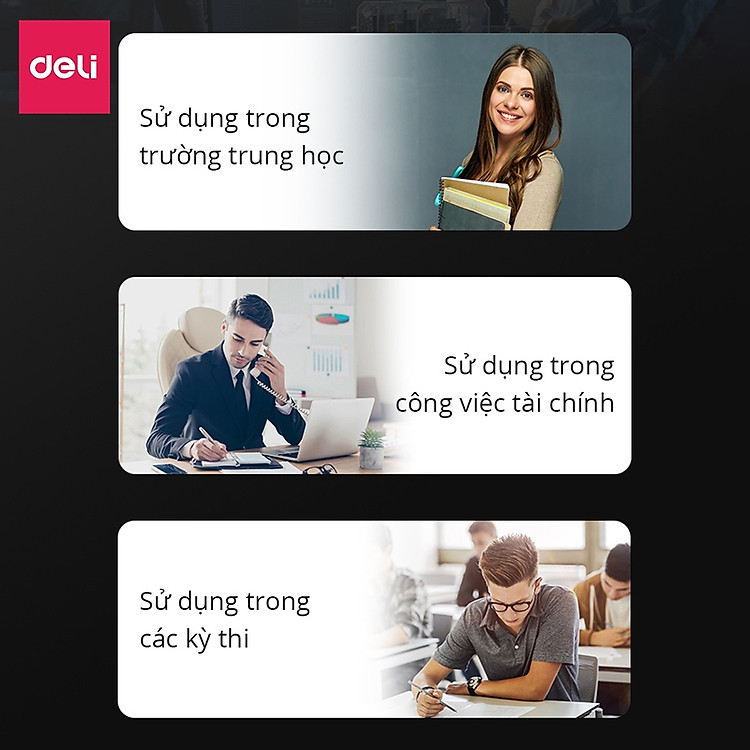 Máy Tính Học Sinh Deli - Ảnh 7