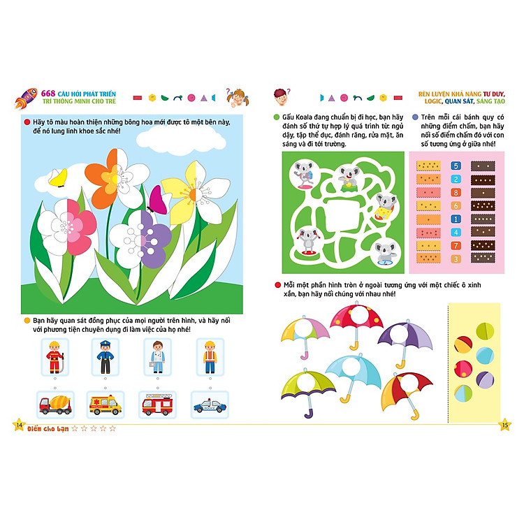 Phát Triển Trí Tuệ IQ - 668 Câu Hỏi Phát Triển Trí Thông Minh Cho Trẻ - Ảnh 4