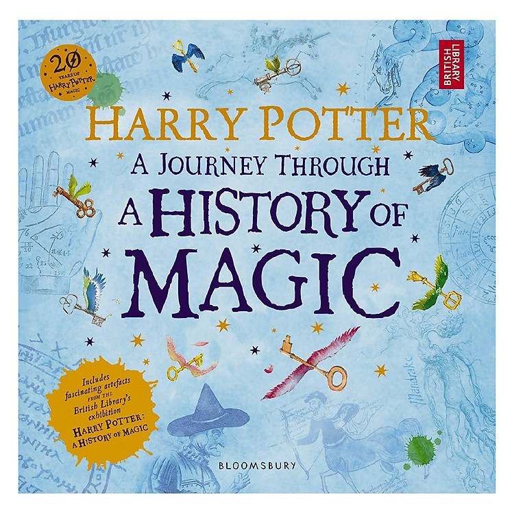 Sách Harry Potter: A Journey Through A History of Magic (English Book)