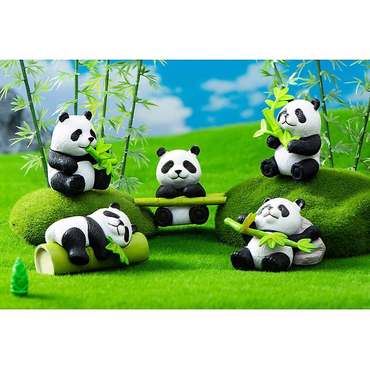 Mô Hình Gấu Trúc Mimi (Bộ 8) - Ảnh 5