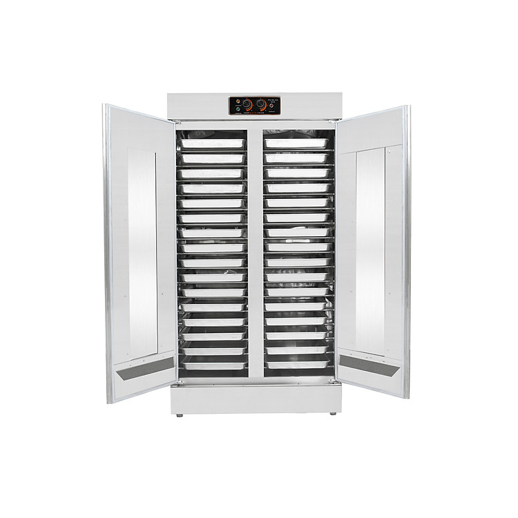 Tủ ủ bột, máy lên men thực phẩm loại 32 khay PF32. Máy dùng cho gia đình, hộ kinh doanh, nhà hàng, sản xuất công nghiệp số lượng lớn. Hàng chính hãng Thailand.