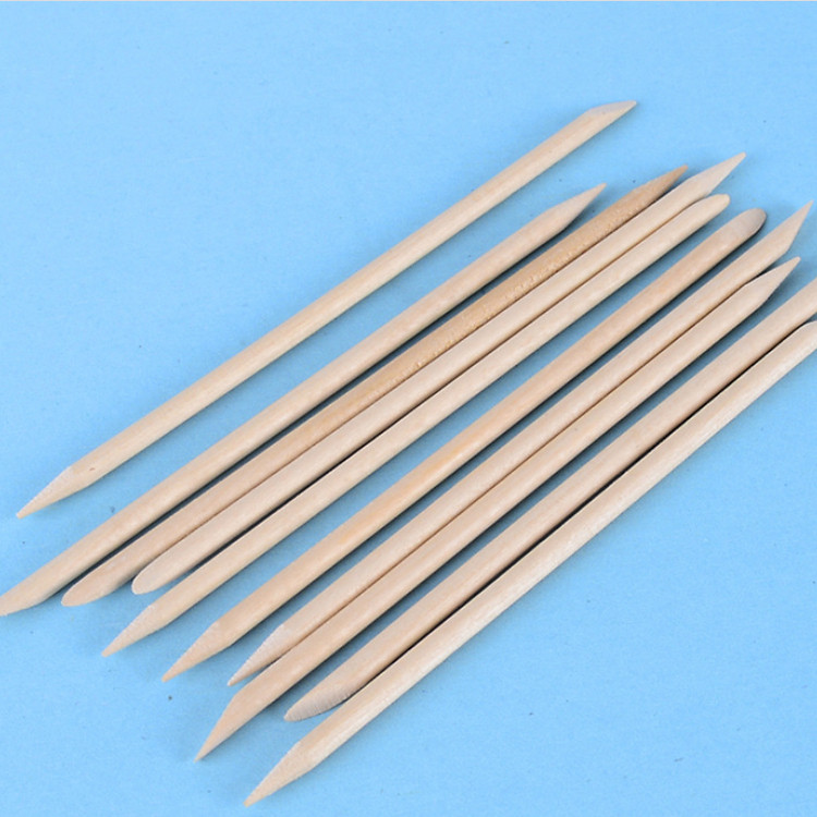 Set 10 que gỗ làm sạch móng chuyên nghiệp