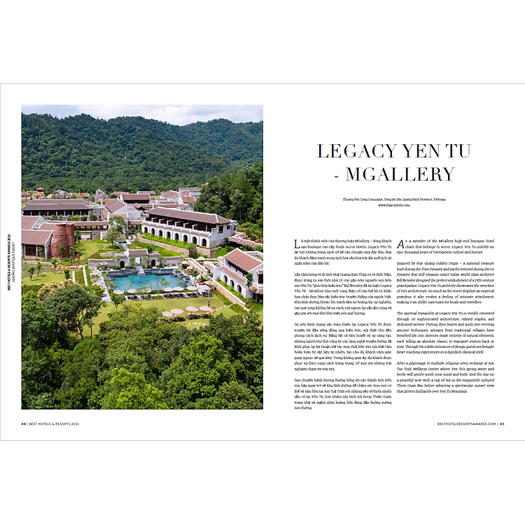 BEST HOTELS RESORTS 2021 - Ảnh 4