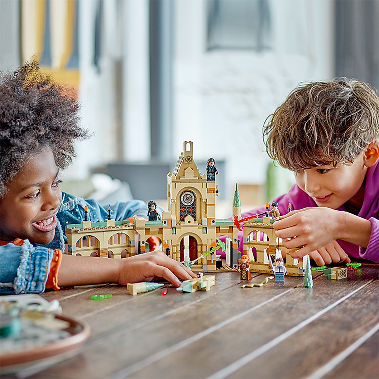 Đồ Chơi Lắp Ráp Trận Chiến Hogwarts LEGO Chính hãng Ưu đãi - Hình ảnh 3
