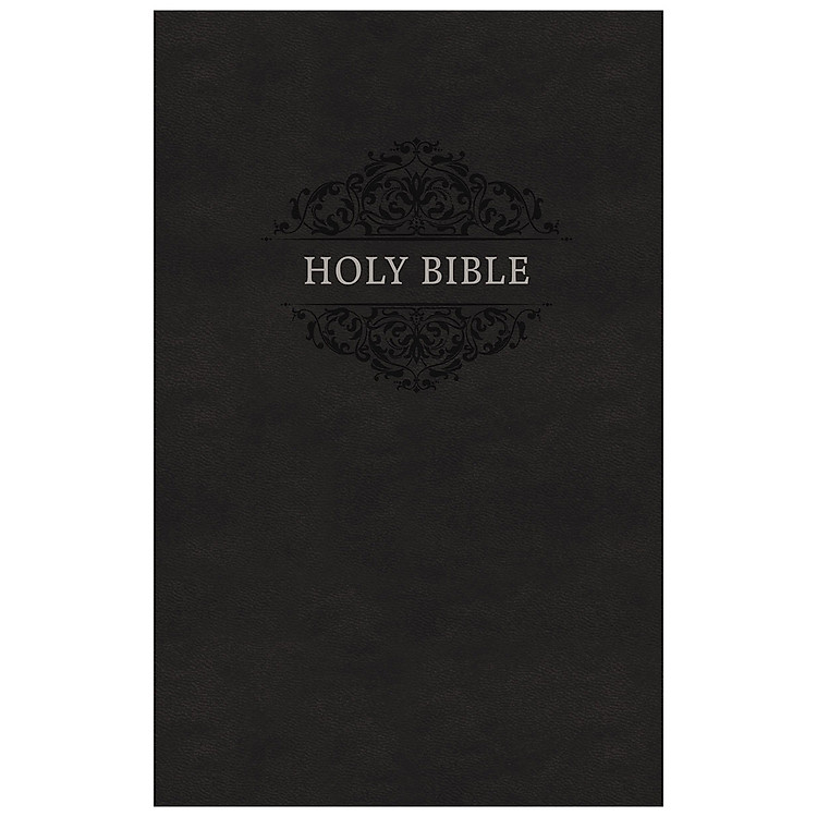 Sách KJV, Holy Bible, Soft Touch Edition, Leathersoft, Black, Comfort Print