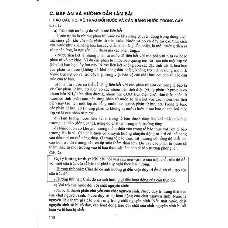 Bồi Dưỡng Học Sinh Giỏi Sinh Lớp 11 - Ảnh 3