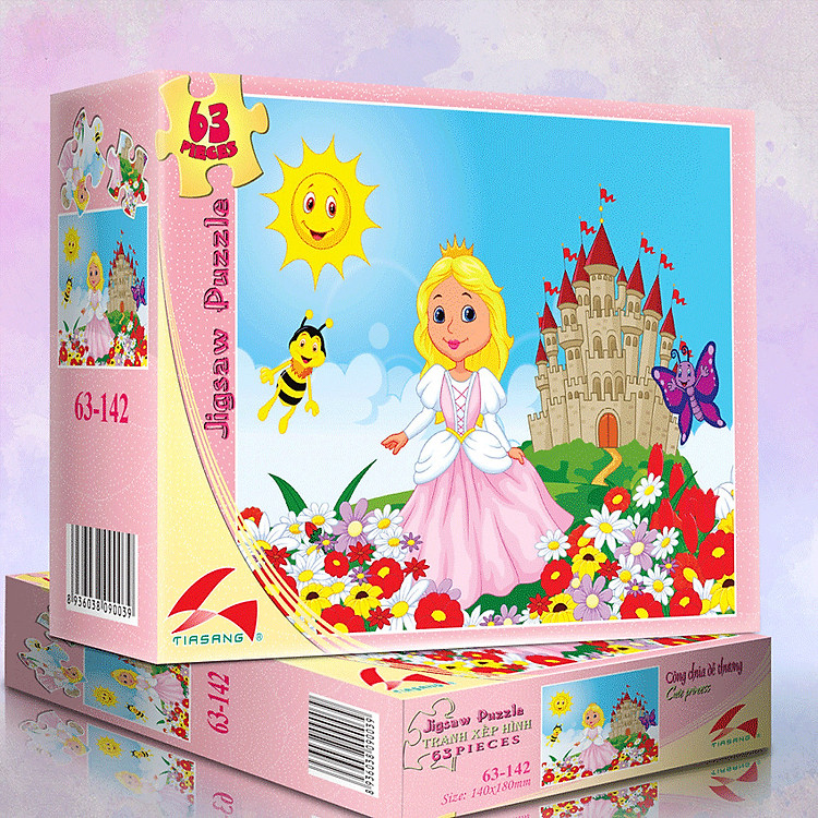 Mua tại Tiki: Tranh xếp hình Công chúa dễ thương Chính hãng Giá tốt