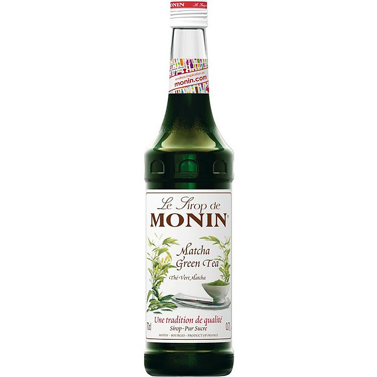 Syrup Monin Matcha Green Tea (Trà Xanh) 700ml