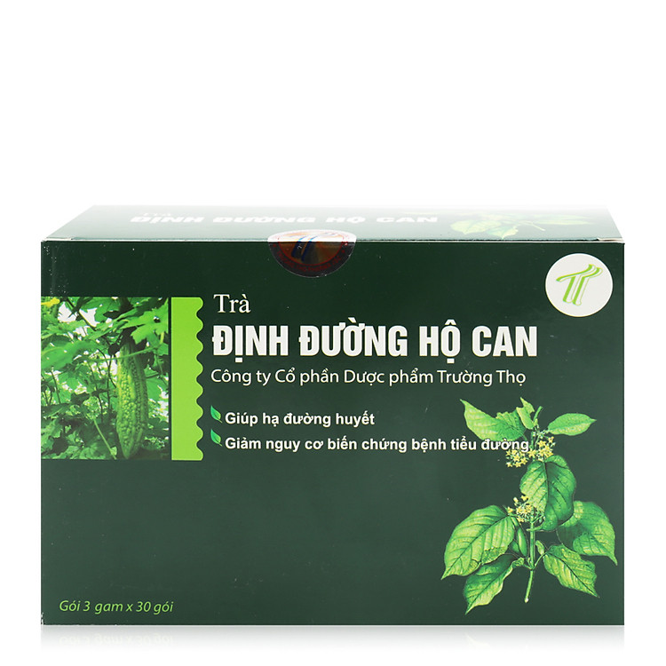 Thực phẩm bảo vệ sức khỏe Trà định đường hộ can ổn định đường huyết, giảm biến chứng tiểu đường-tặng khăn lau cao cấp