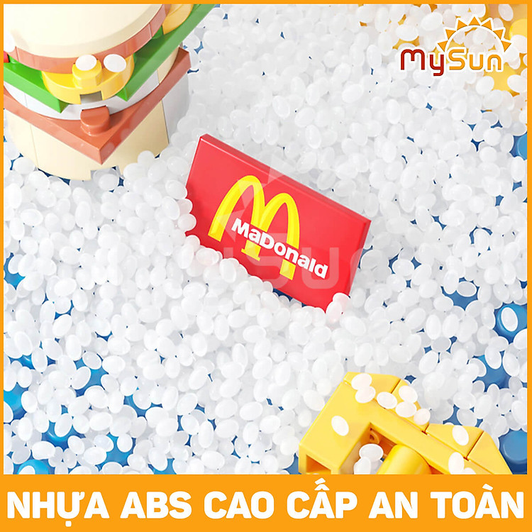 Đồ chơi xếp lắp mô hình thành phố Chính hãng Tiết kiệm - Hình ảnh 4