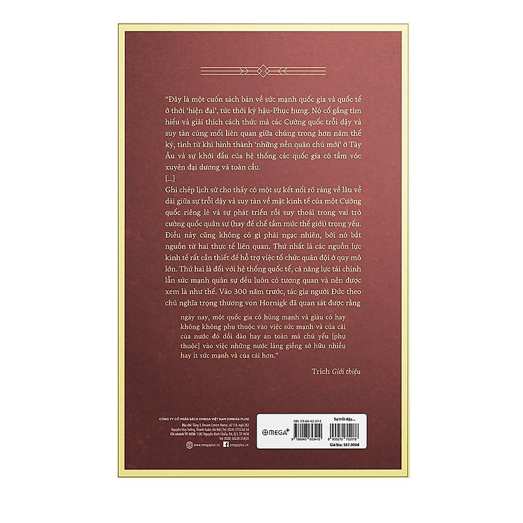 Sự Trỗi Dậy Và Suy Tàn Của Các Cường Quốc (Paul Kennedy) - Ảnh 2