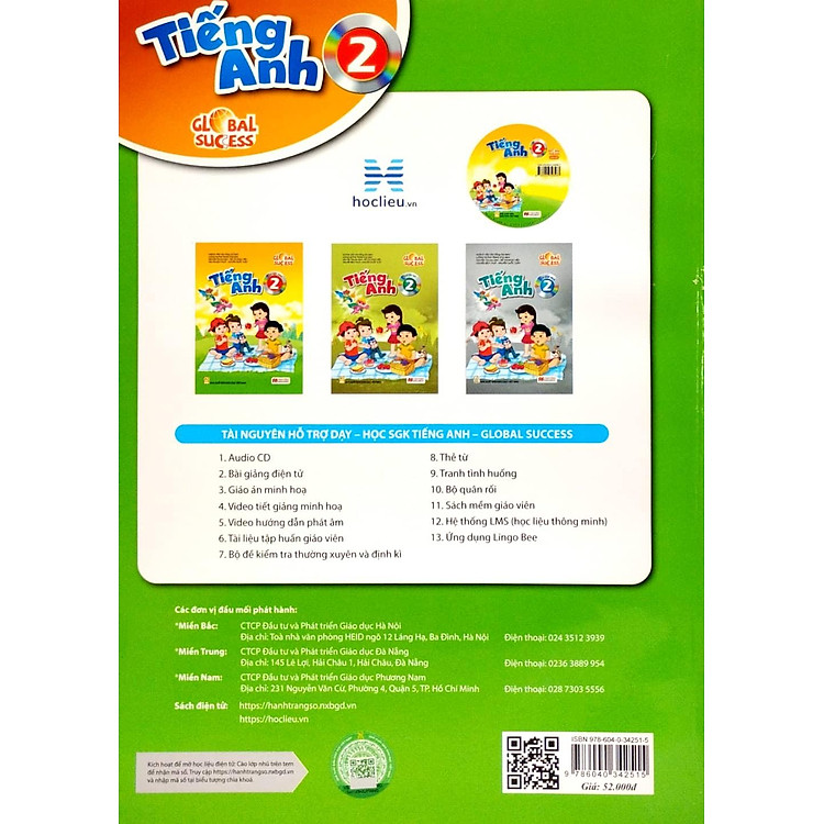 Tiếng Anh 2 Global Success - Sách học Sinh (2023) - Ảnh 2