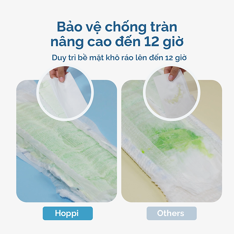 Tã quần Hoppi AirDream M-XL, 176 miếng Giá rẻ - Hình ảnh 4