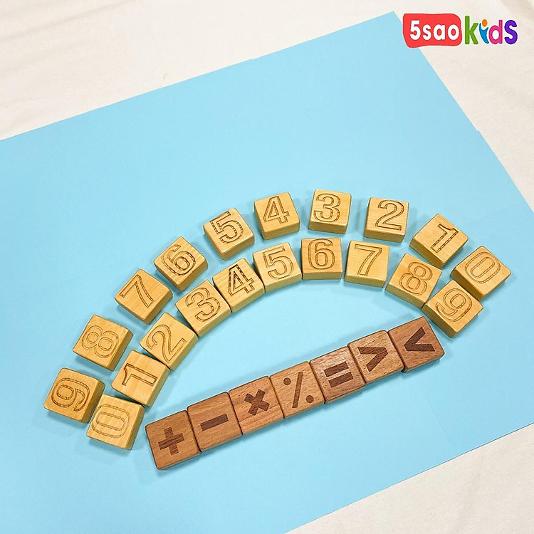 Bảng chữ cái và số gỗ Việt Nam Chính hãng Giá rẻ