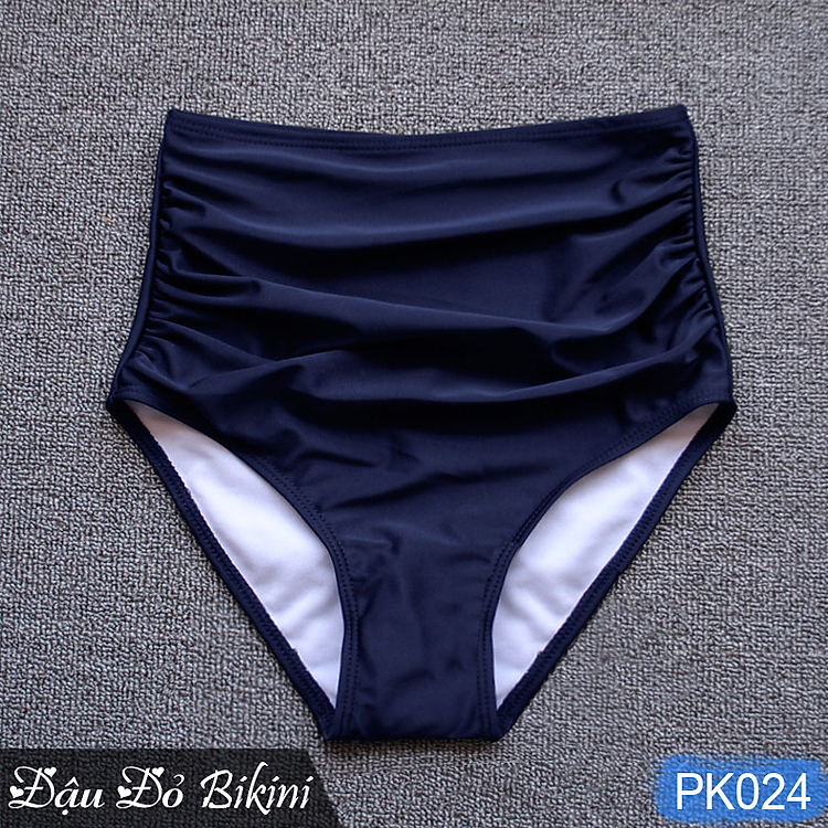 Quần bơi, quần bikini lẻ, đủ dáng tam giác, cạp cao, quần đùi, thắt dây, bèo nhún, vv... chất thun bơi lạnh Hàn Quốc 2 lớp đẹp, dày dặn mịn mát, co giãn 4 chiều tôn dáng gọn gàng