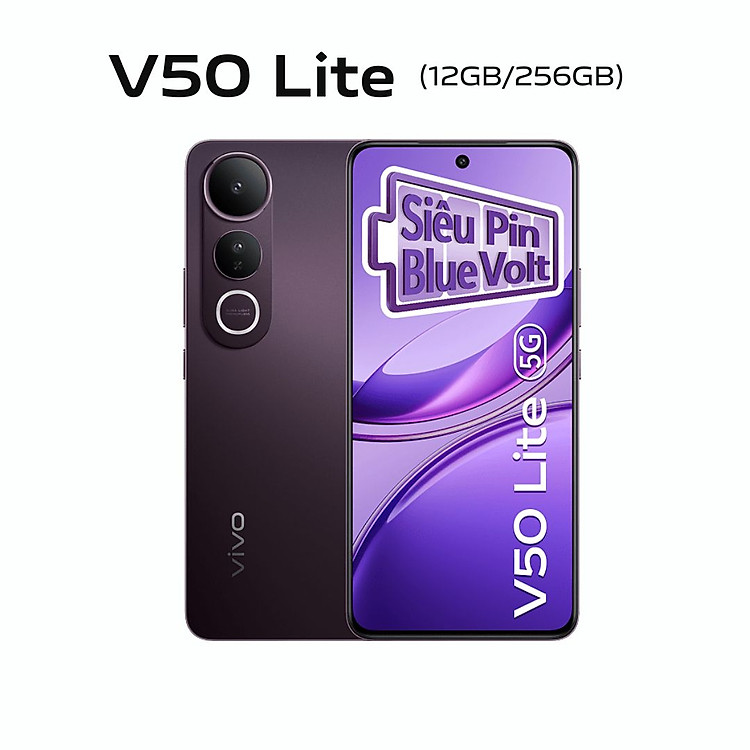 [MỚI] Điện thoại vivo V50 Lite (12GB/256GB) - Hàng chính hãng - Bảo hành 12 tháng - 1 Đổi 1 trong tháng đầu tiên