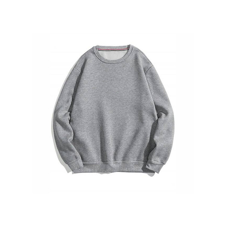 Áo Hoodie Trơn Unisex Màu Xám DQ10