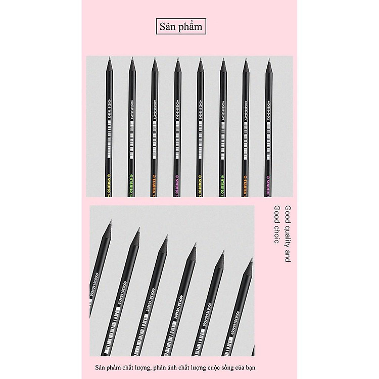 Bộ Bút Chì Gỗ STABILO Swano 2B (3 cây) - Ảnh 3