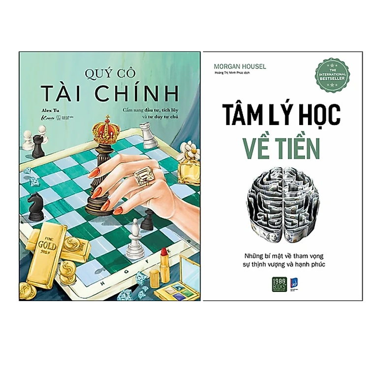 Combo 2Q Sách Tư Duy - Kĩ Năng Sống Mọi Phụ Nữ Nên Đọc : Quý Cô Tài Chính + Tâm Lý Học Về Tiền