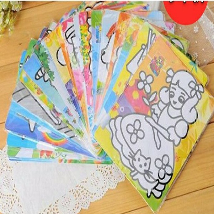 20 tranh cát khổ a4 cho bé