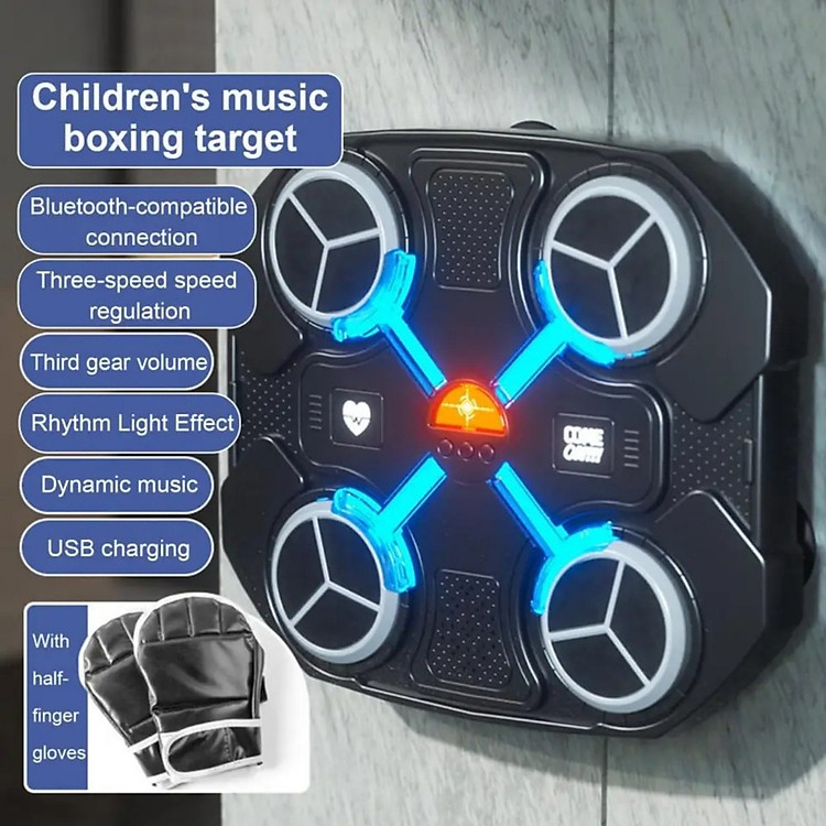 Máy Đấm Bốc Bluetooth Cho Bé Chính hãng Giá tốt - Hình ảnh 4