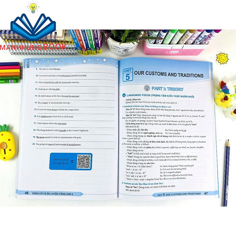 Củng Cố Và Ôn Luyện Tiếng Anh 8 - Ảnh 6