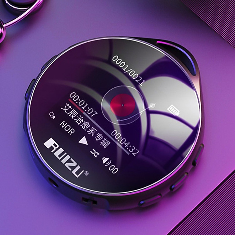 Máy Nghe Nhạc MP3 Bluetooth Ruizu M10 Bộ Nhớ Trong 8GB AZONE Cao Cấp - Hàng Chính Hãng