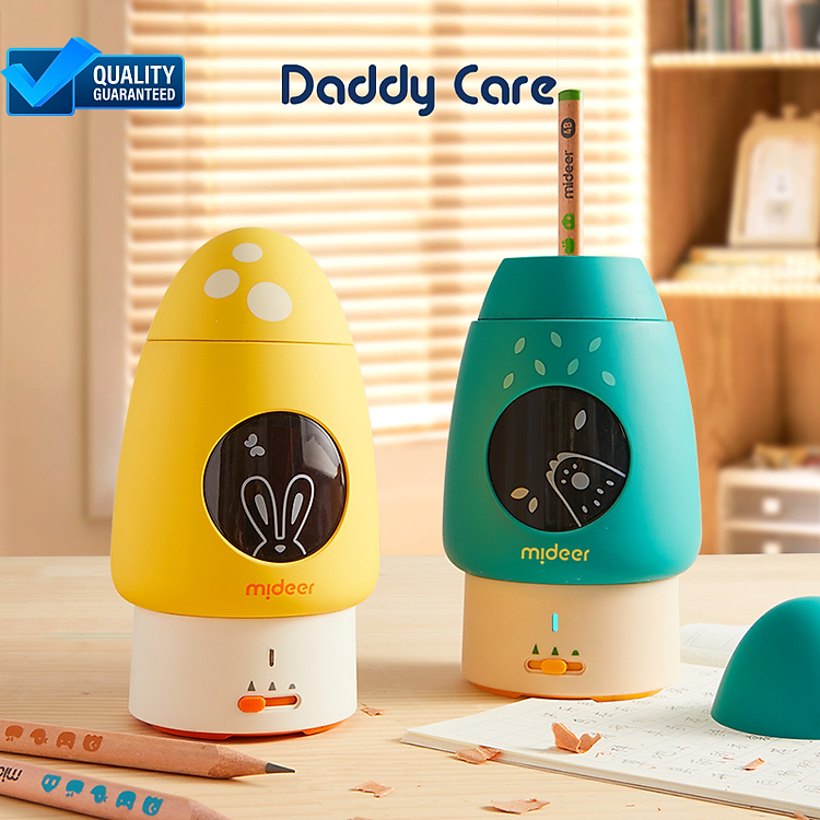 Gọt Bút Chì Tự Động Hình Cây Nấm Cho Bé Mideer – Màu vàng