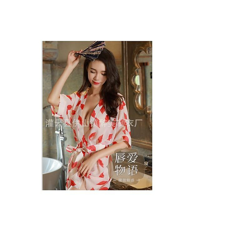 Bộ đồ ngủ Kimono cách điệu siêu gợi cảm GC02