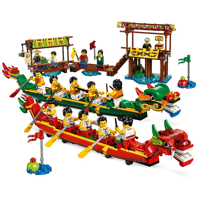 LEGO 80103 Cuộc Đua Thuyền Rồng Chính hãng Ưu đãi - Hình ảnh 5