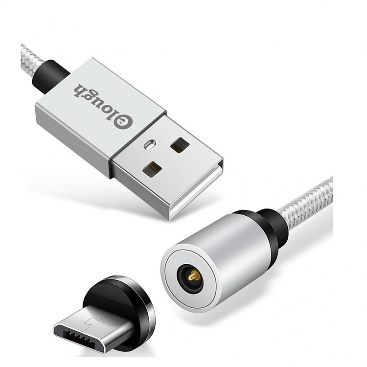 Cáp Sạc Từ MicroUSB E360 Hít Nam Châm Elough Chính Hãng