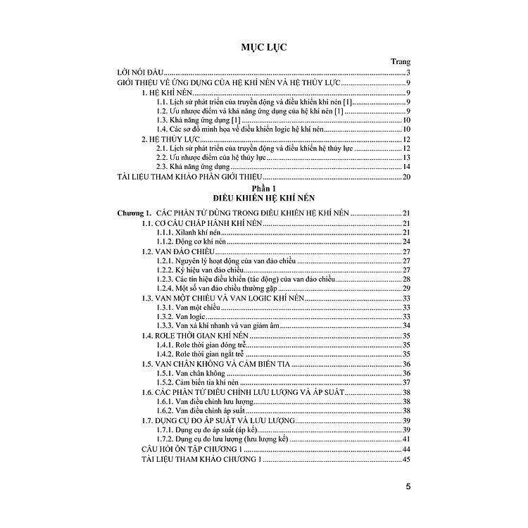 Điều Khiển Hệ Khí Nén Và Thuỷ Lực - Ảnh 5