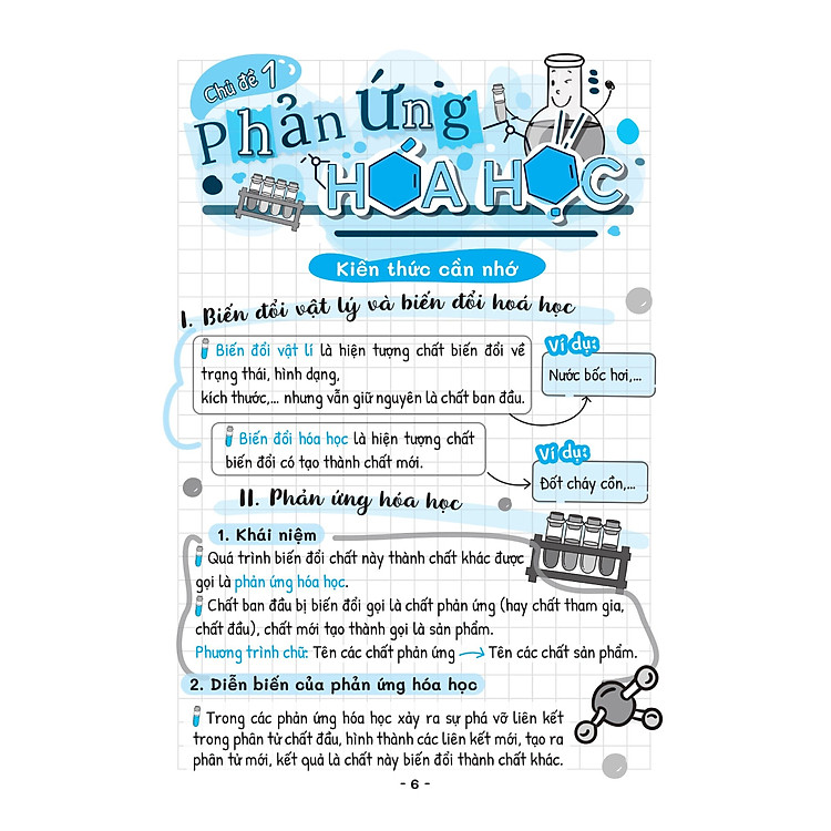 Sổ Tay Kiến Thức - Phương Pháp - Dạng Bài Khoa Học Tự Nhiên Lý - Hóa - Sinh 8 - Ảnh 7