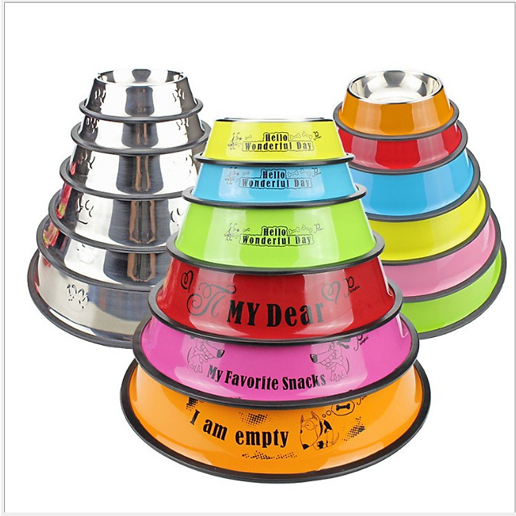 Tô Inox đựng Thức ăn cho Chó Mèo